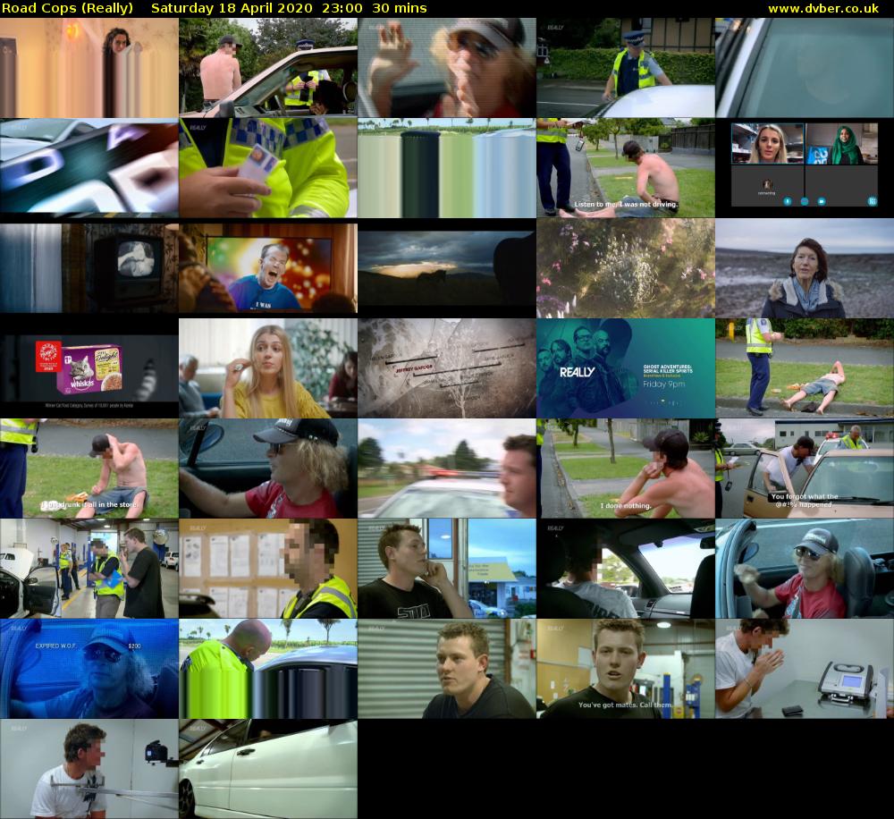 Road Cops (Really) Saturday 18 April 2020 23:00 - 23:30