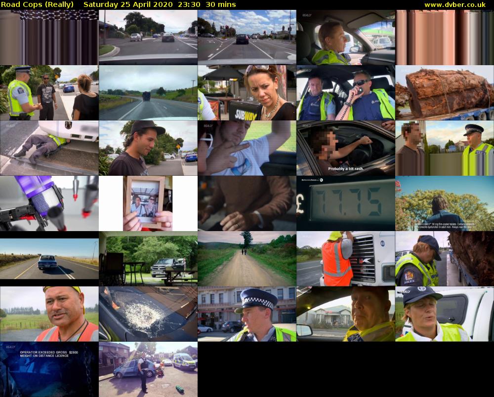 Road Cops (Really) Saturday 25 April 2020 23:30 - 00:00