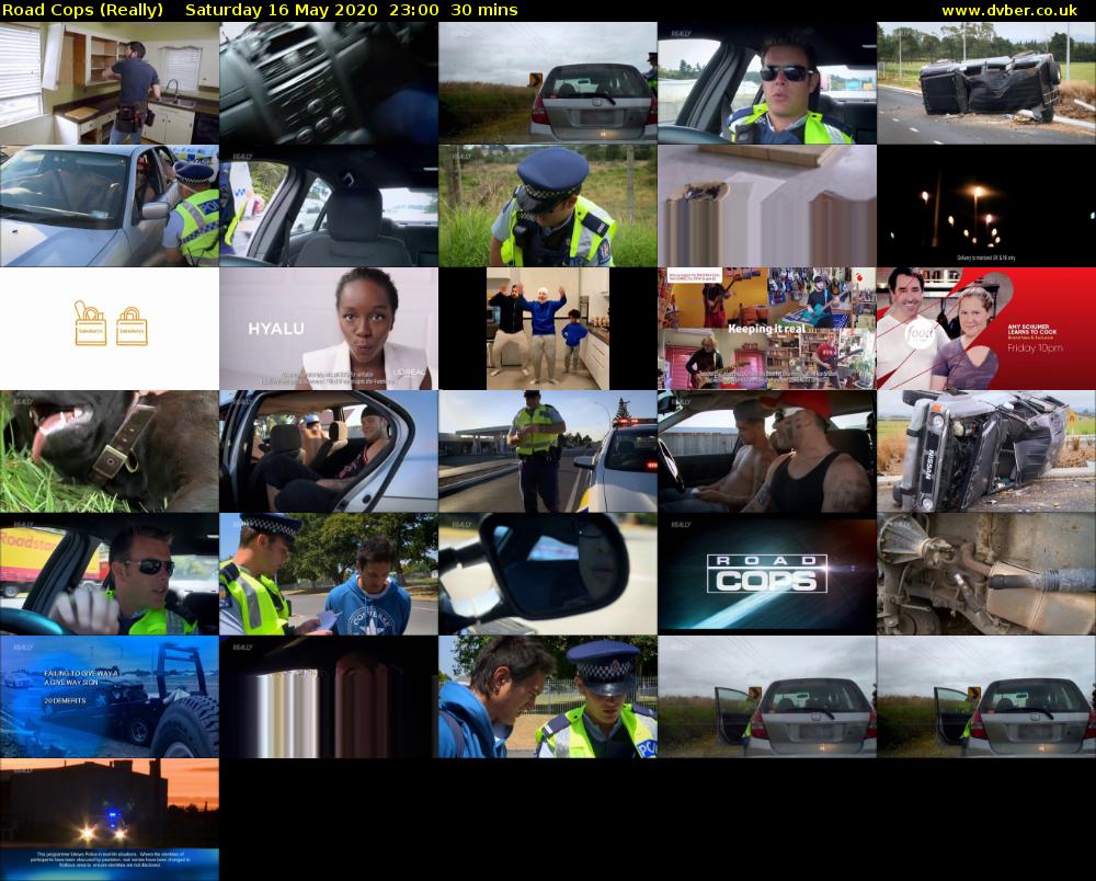 Road Cops (Really) Saturday 16 May 2020 23:00 - 23:30