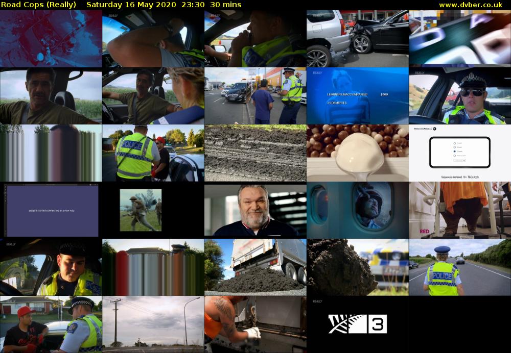 Road Cops (Really) Saturday 16 May 2020 23:30 - 00:00