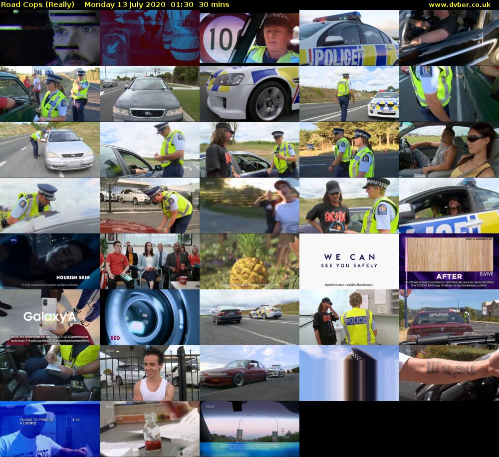 Road Cops (Really) Monday 13 July 2020 01:30 - 02:00