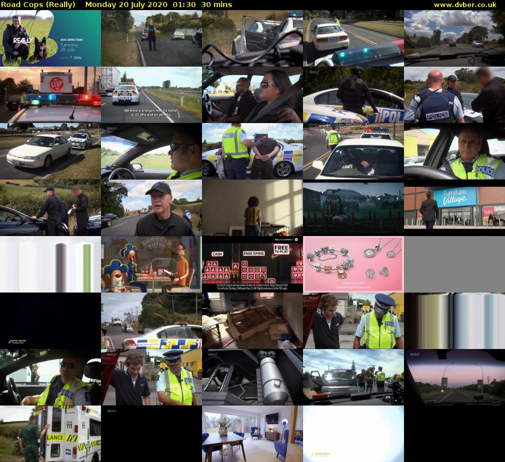Road Cops (Really) Monday 20 July 2020 01:30 - 02:00
