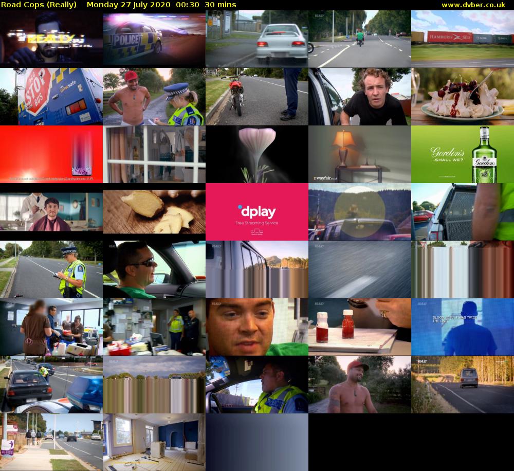 Road Cops (Really) Monday 27 July 2020 00:30 - 01:00