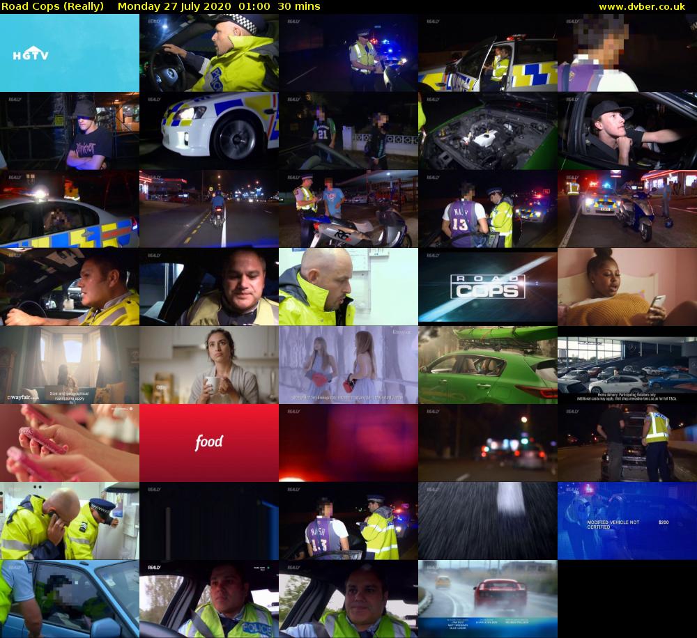 Road Cops (Really) Monday 27 July 2020 01:00 - 01:30
