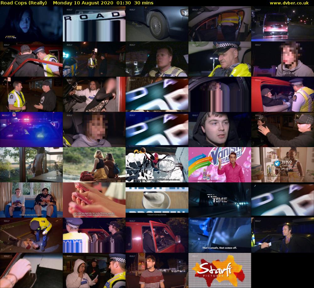Road Cops (Really) Monday 10 August 2020 01:30 - 02:00