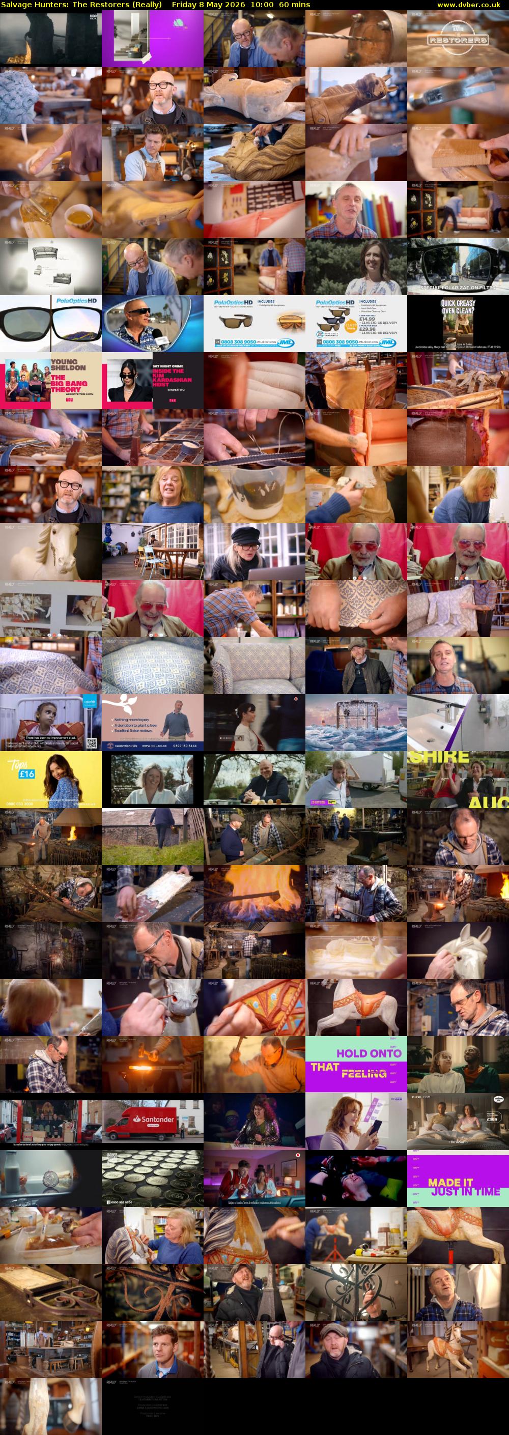 Salvage Hunters: The Restorers (Really) Friday 8 May 2026 10:00 - 11:00