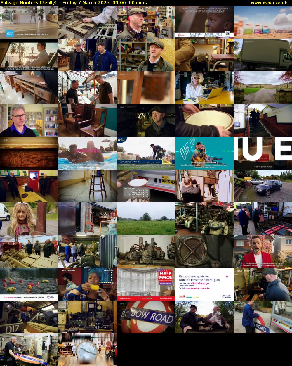 Salvage Hunters (Really) Friday 7 March 2025 09:00 - 10:00