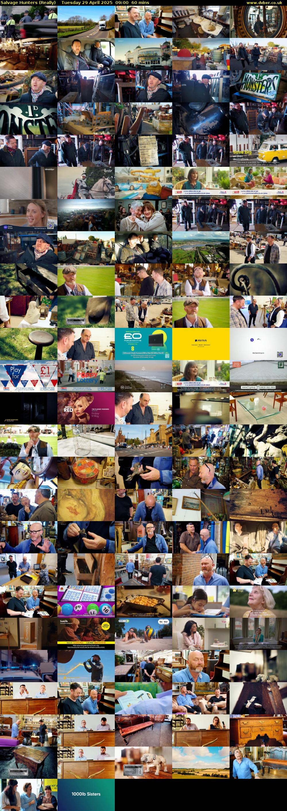 Salvage Hunters (Really) Tuesday 29 April 2025 09:00 - 10:00