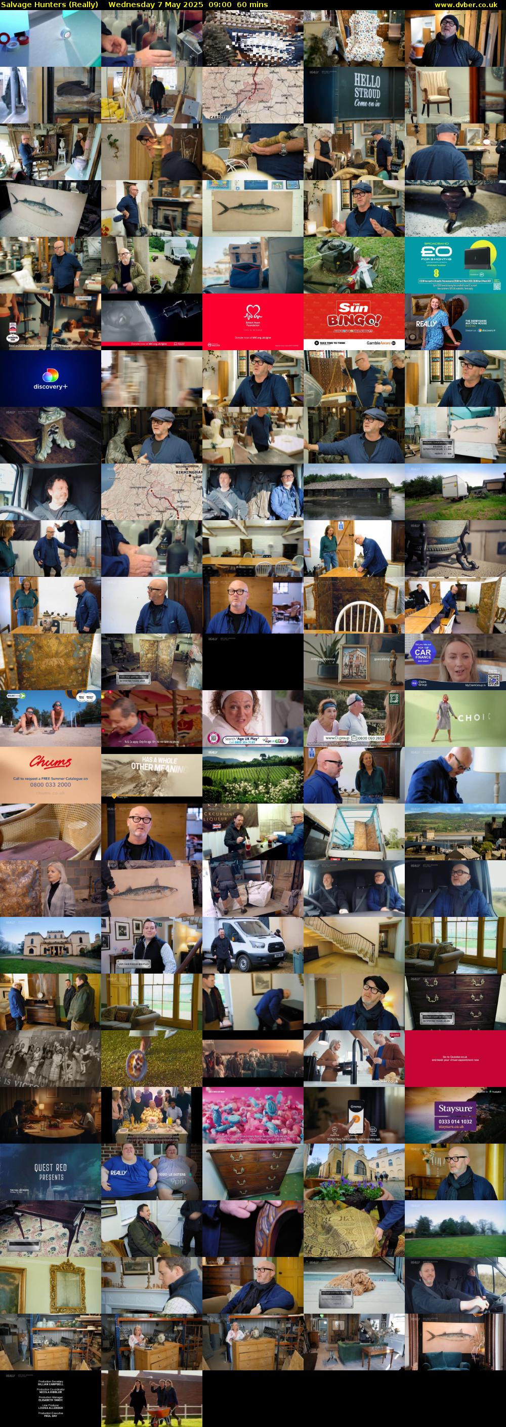 Salvage Hunters (Really) Wednesday 7 May 2025 09:00 - 10:00