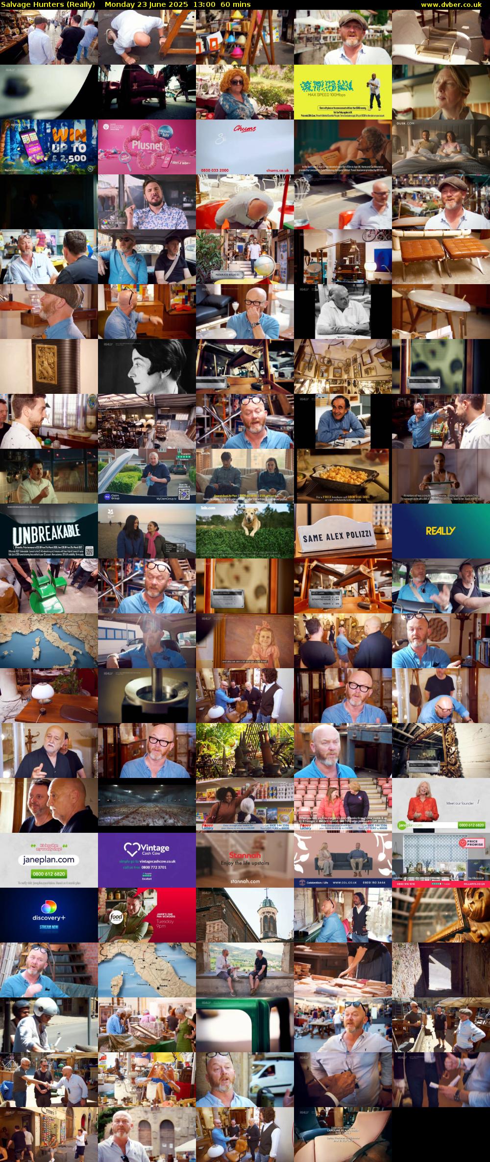 Salvage Hunters (Really) Monday 23 June 2025 13:00 - 14:00