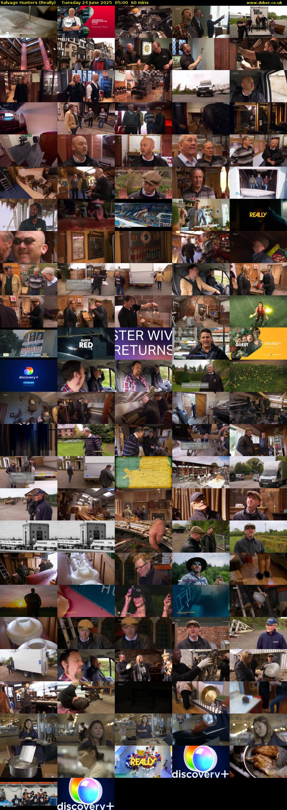 Salvage Hunters (Really) Tuesday 24 June 2025 05:00 - 06:00
