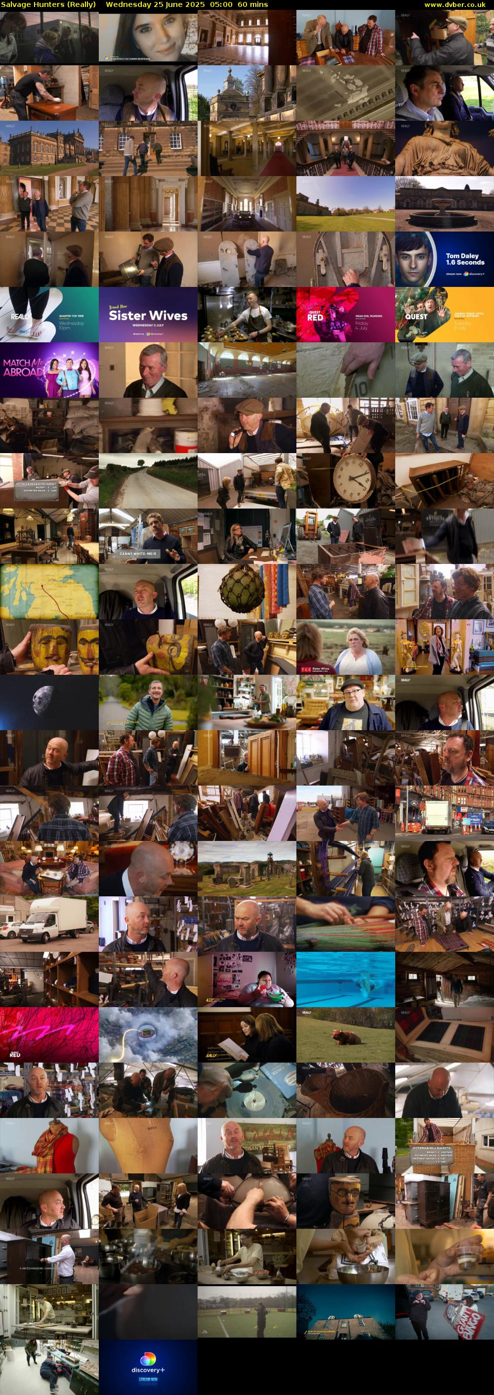 Salvage Hunters (Really) Wednesday 25 June 2025 05:00 - 06:00