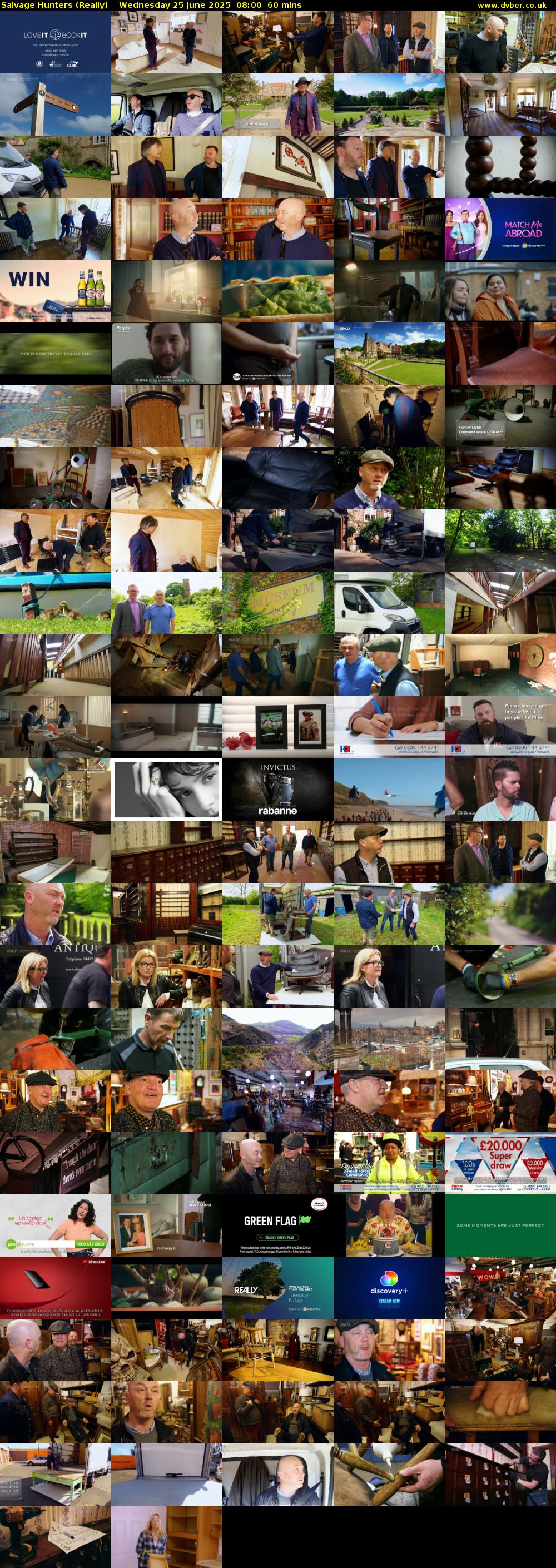 Salvage Hunters (Really) Wednesday 25 June 2025 08:00 - 09:00