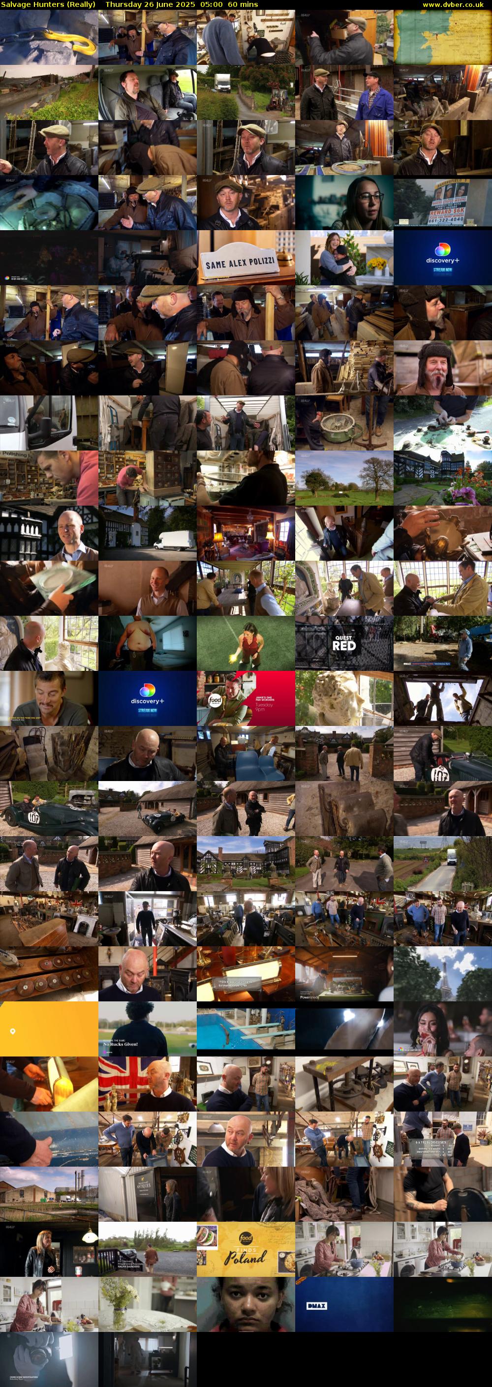 Salvage Hunters (Really) Thursday 26 June 2025 05:00 - 06:00