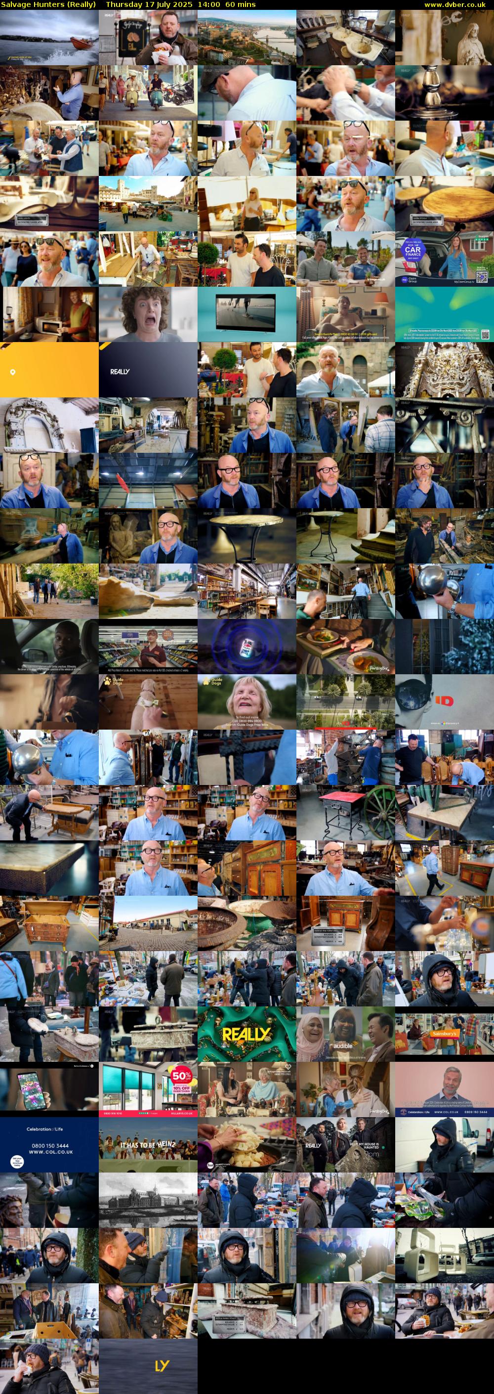Salvage Hunters (Really) Thursday 17 July 2025 14:00 - 15:00