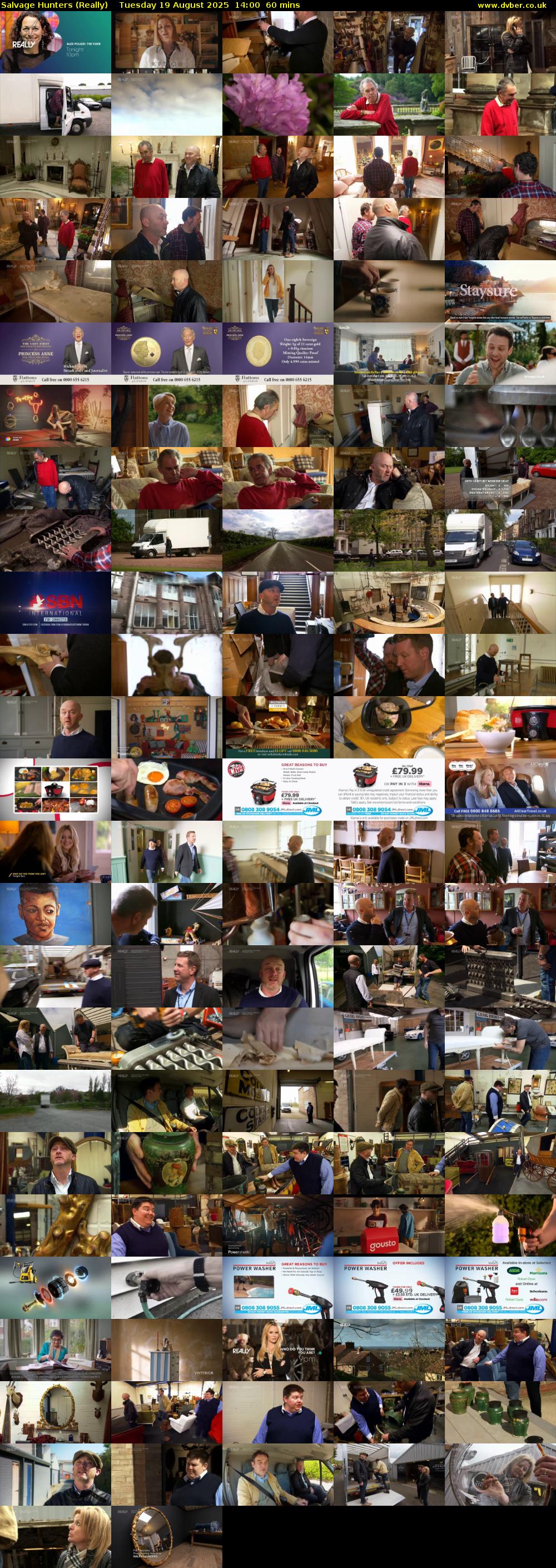 Salvage Hunters (Really) Tuesday 19 August 2025 14:00 - 15:00