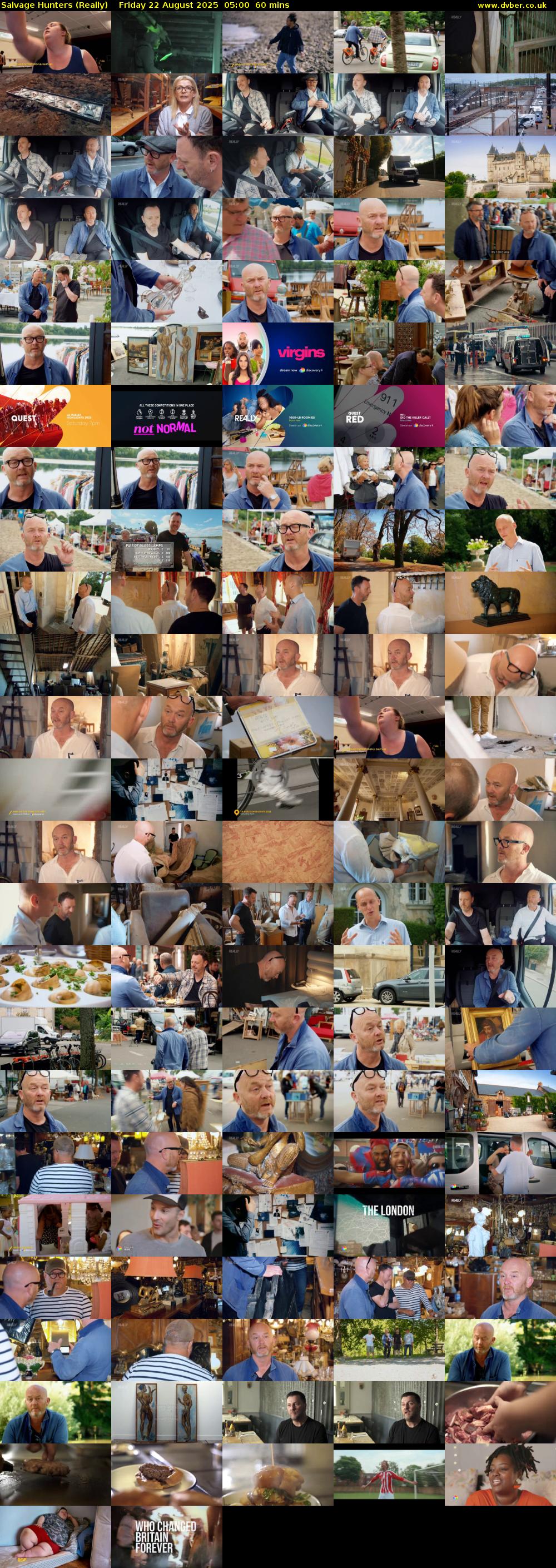 Salvage Hunters (Really) Friday 22 August 2025 05:00 - 06:00