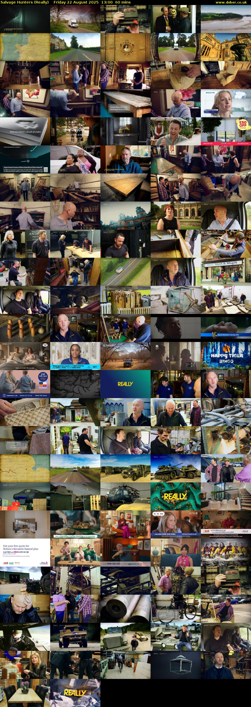 Salvage Hunters (Really) Friday 22 August 2025 13:00 - 14:00