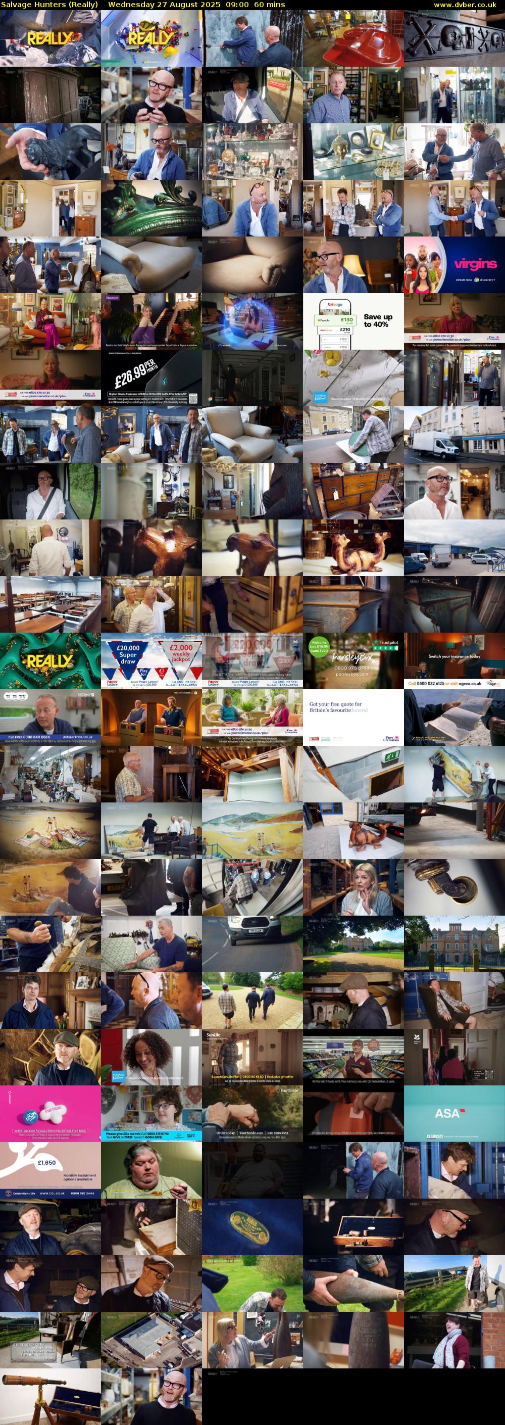 Salvage Hunters (Really) Wednesday 27 August 2025 09:00 - 10:00