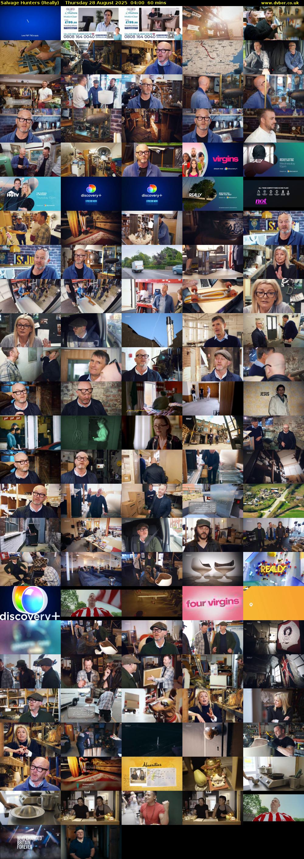 Salvage Hunters (Really) Thursday 28 August 2025 04:00 - 05:00