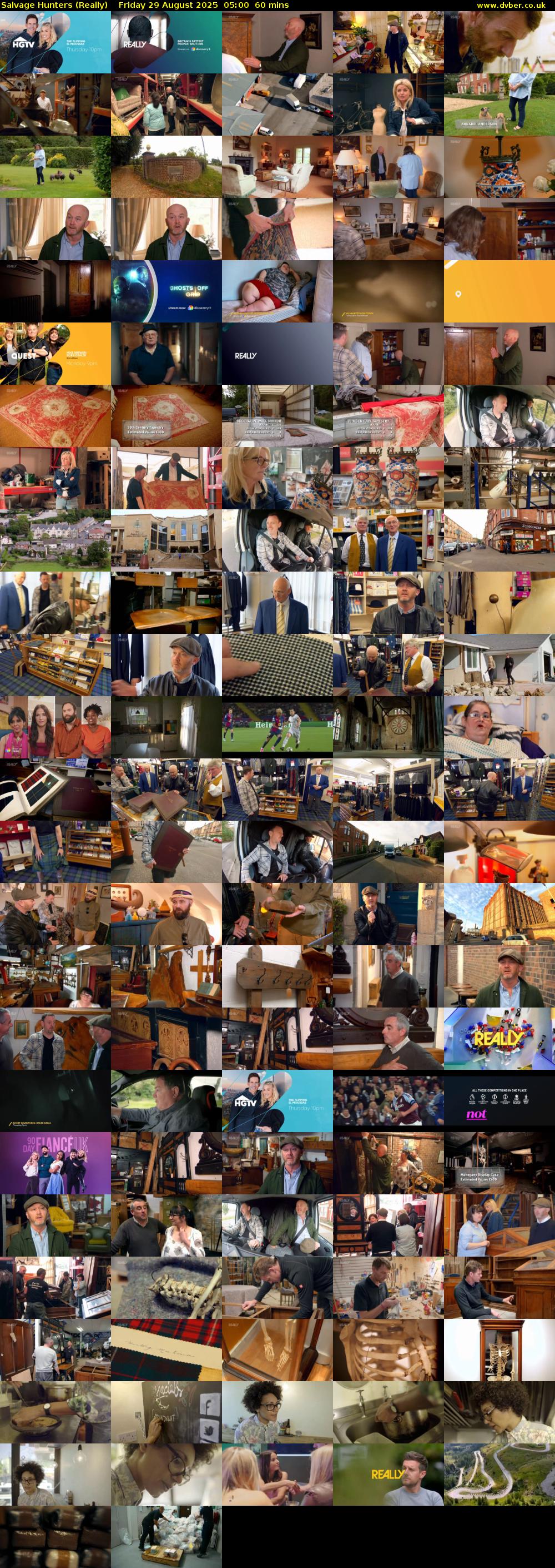 Salvage Hunters (Really) Friday 29 August 2025 05:00 - 06:00