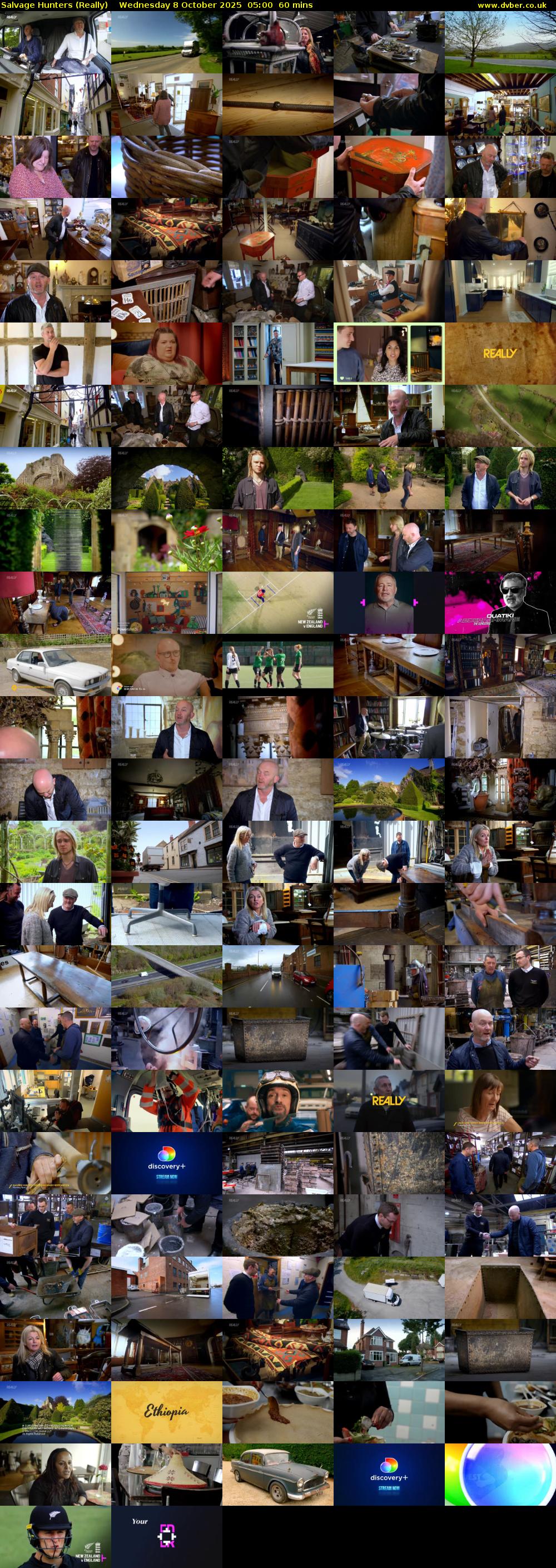 Salvage Hunters (Really) Wednesday 8 October 2025 05:00 - 06:00