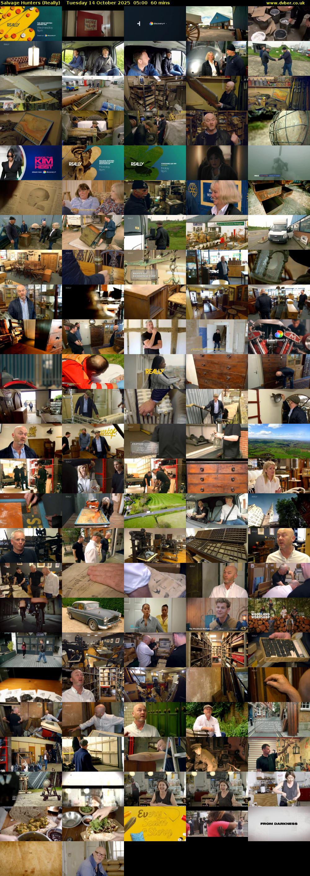 Salvage Hunters (Really) Tuesday 14 October 2025 05:00 - 06:00