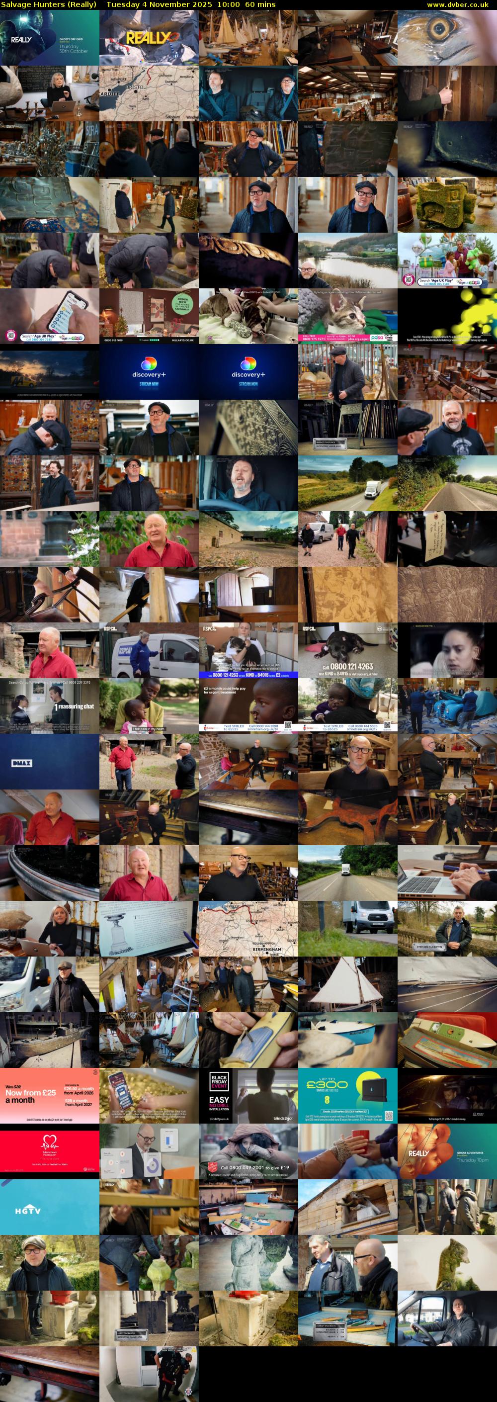 Salvage Hunters (Really) Tuesday 4 November 2025 10:00 - 11:00