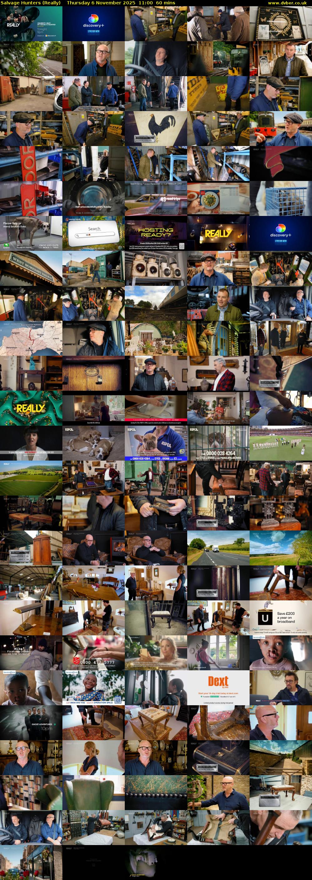 Salvage Hunters (Really) Thursday 6 November 2025 11:00 - 12:00