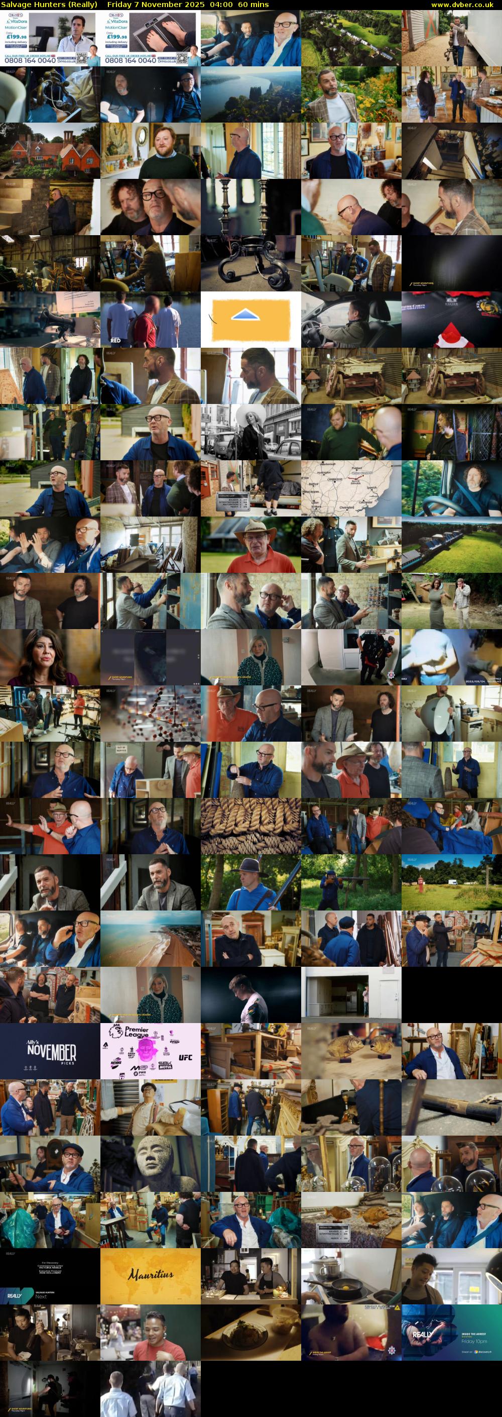 Salvage Hunters (Really) Friday 7 November 2025 04:00 - 05:00