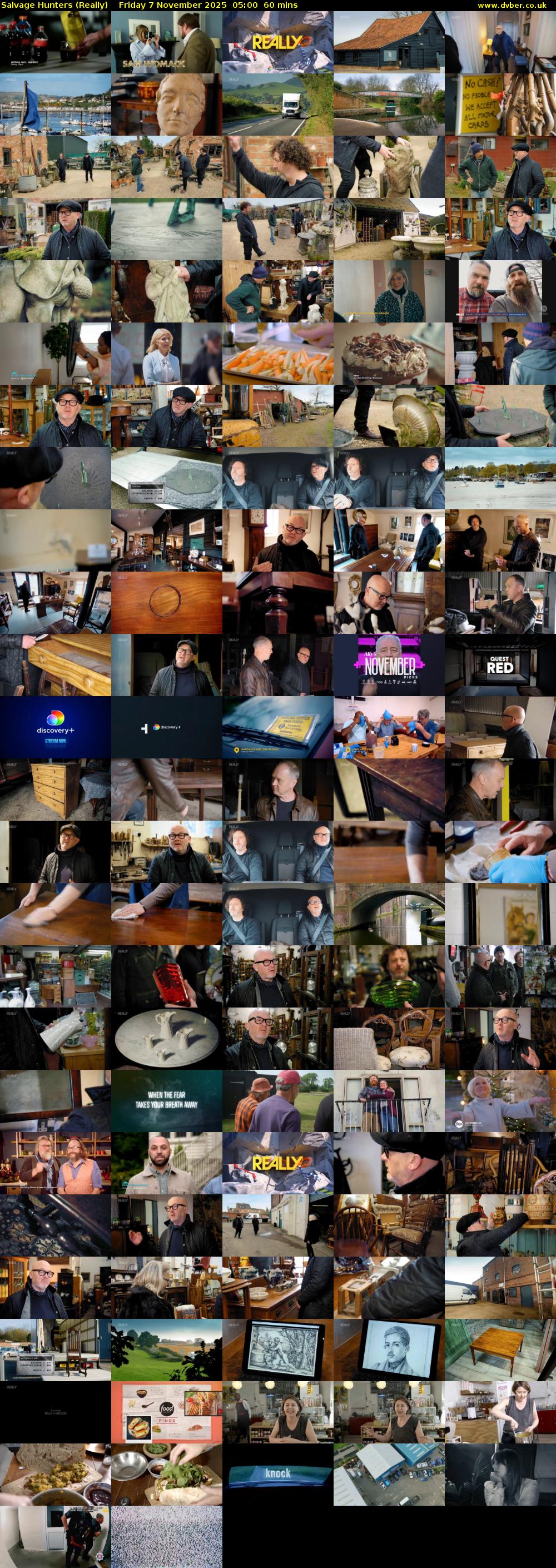 Salvage Hunters (Really) Friday 7 November 2025 05:00 - 06:00