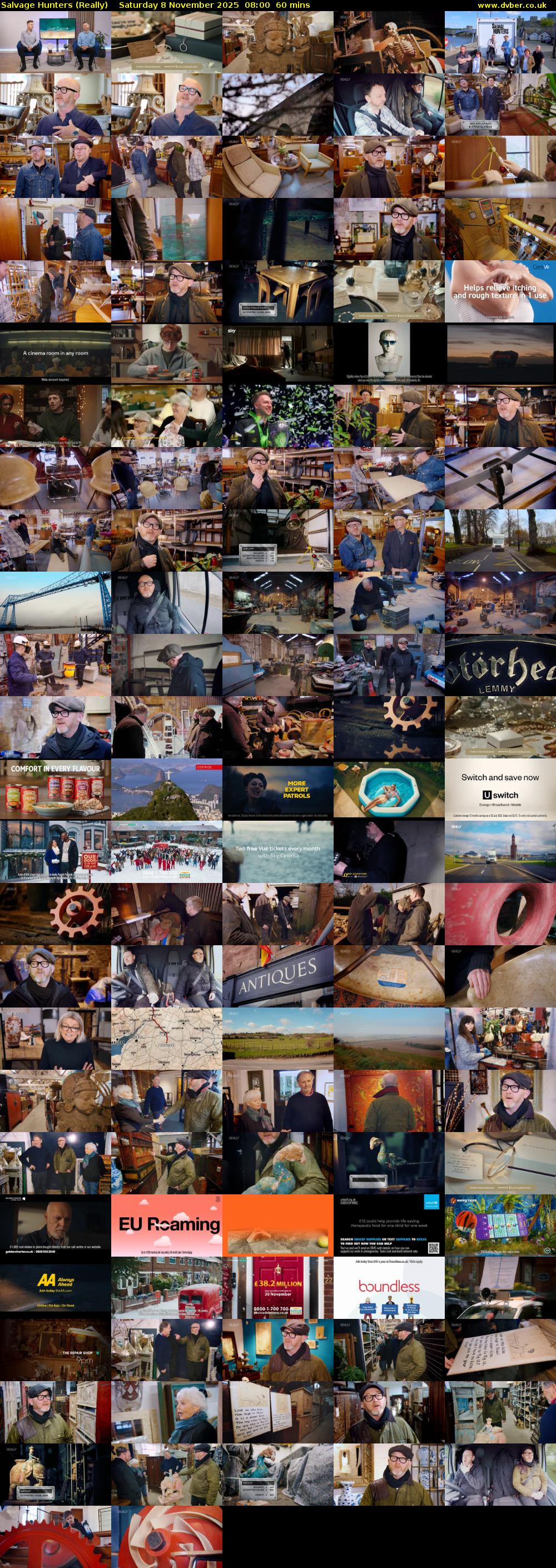 Salvage Hunters (Really) Saturday 8 November 2025 08:00 - 09:00