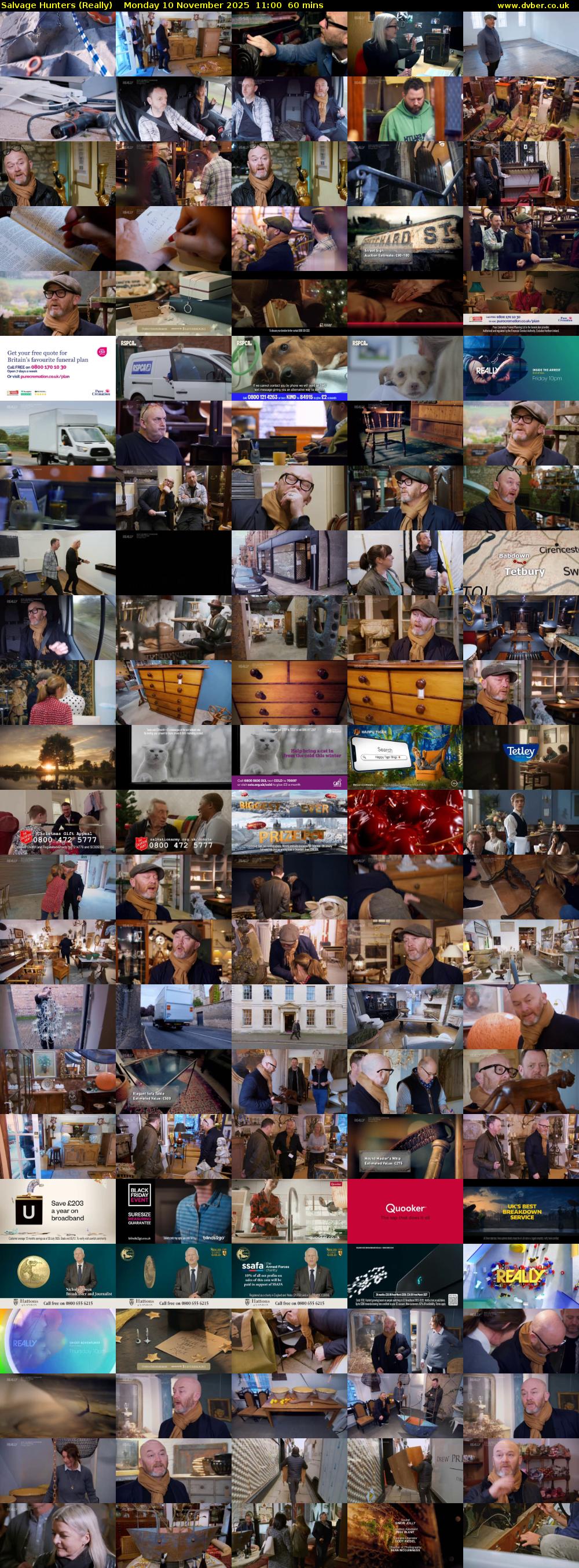 Salvage Hunters (Really) Monday 10 November 2025 11:00 - 12:00