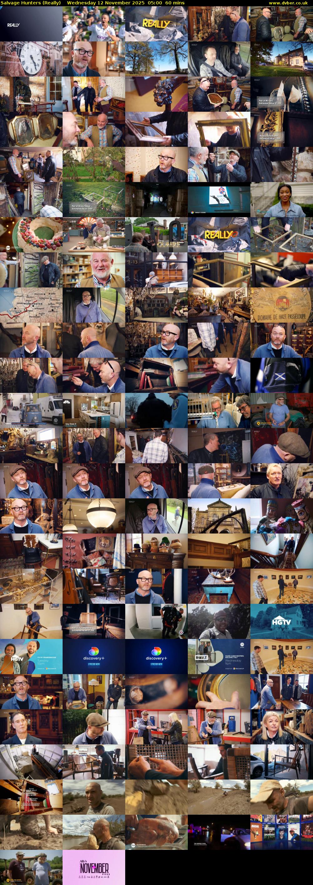 Salvage Hunters (Really) Wednesday 12 November 2025 05:00 - 06:00