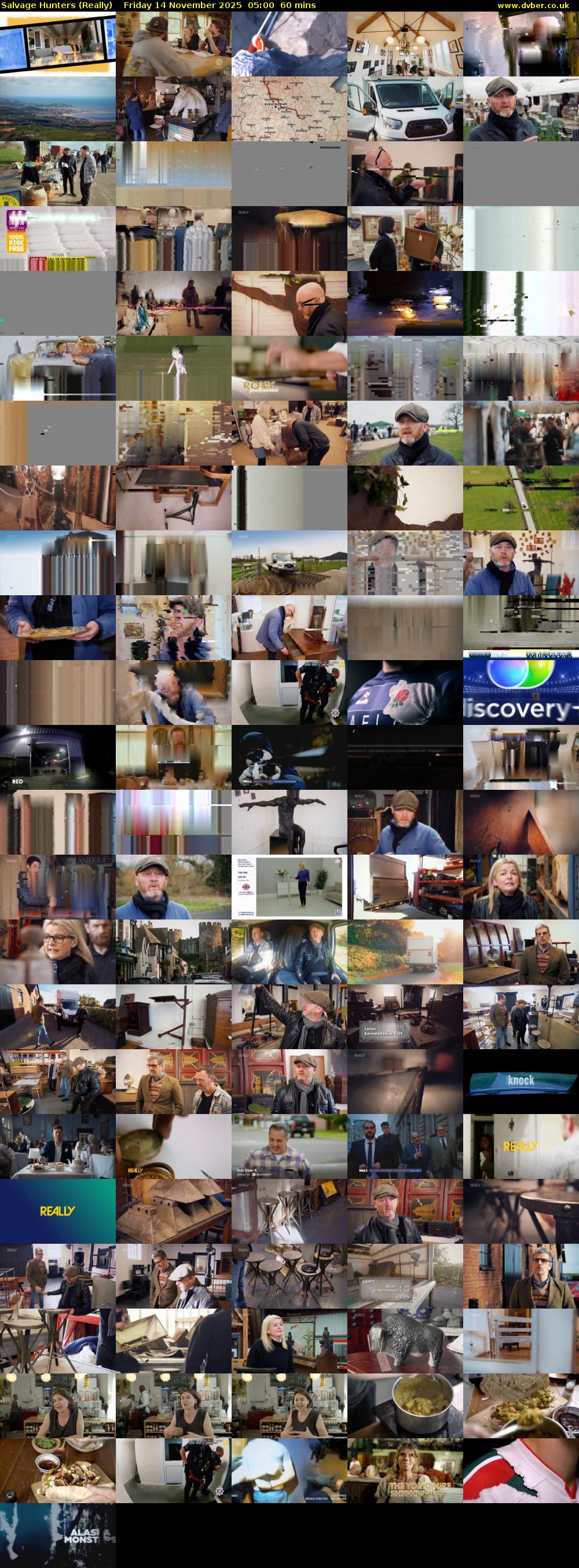 Salvage Hunters (Really) Friday 14 November 2025 05:00 - 06:00