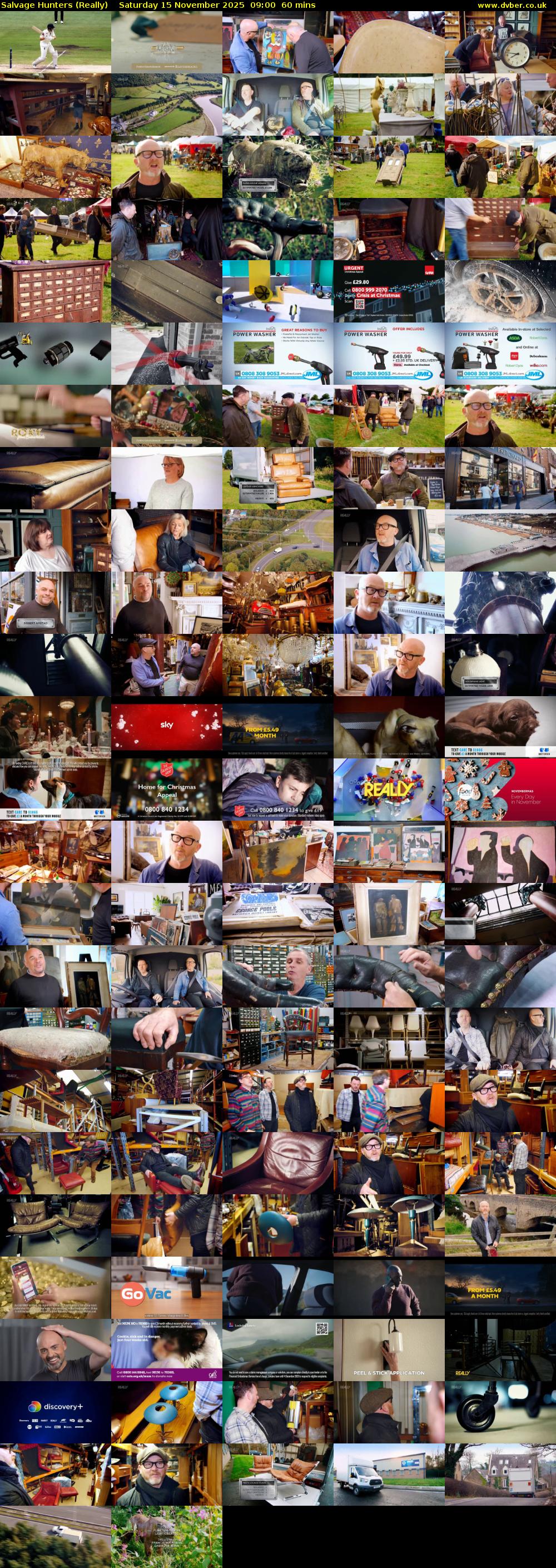 Salvage Hunters (Really) Saturday 15 November 2025 09:00 - 10:00