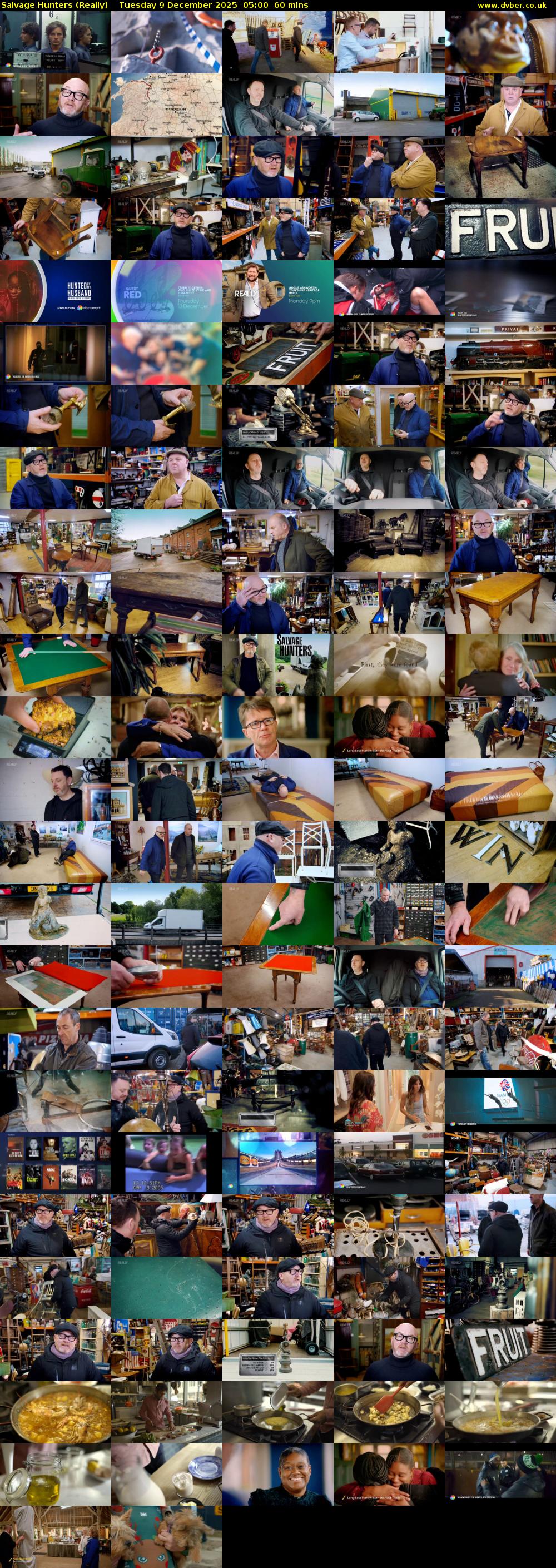 Salvage Hunters (Really) Tuesday 9 December 2025 05:00 - 06:00