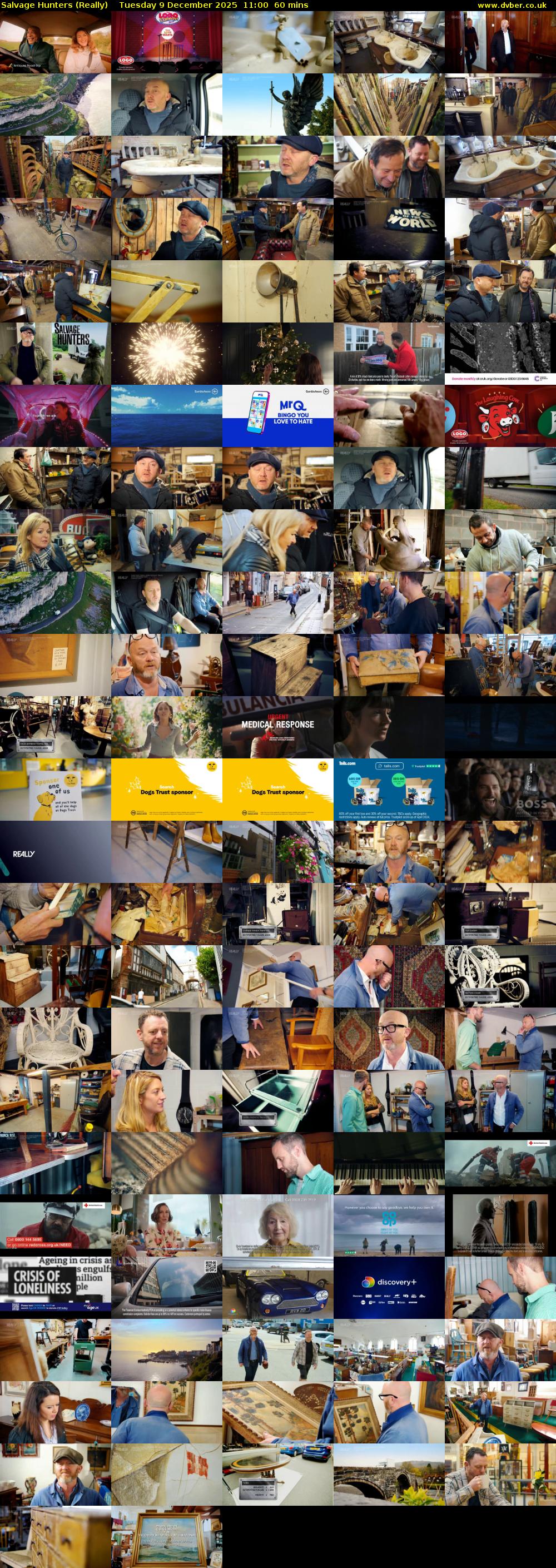 Salvage Hunters (Really) Tuesday 9 December 2025 11:00 - 12:00