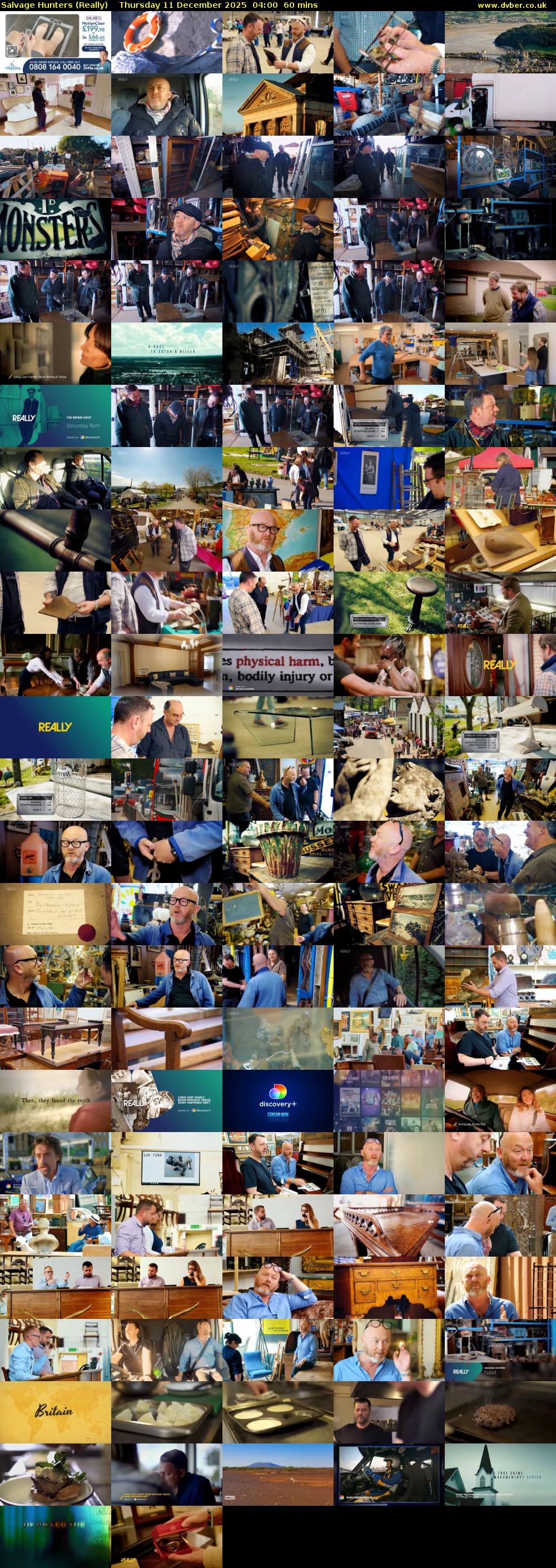 Salvage Hunters (Really) Thursday 11 December 2025 04:00 - 05:00
