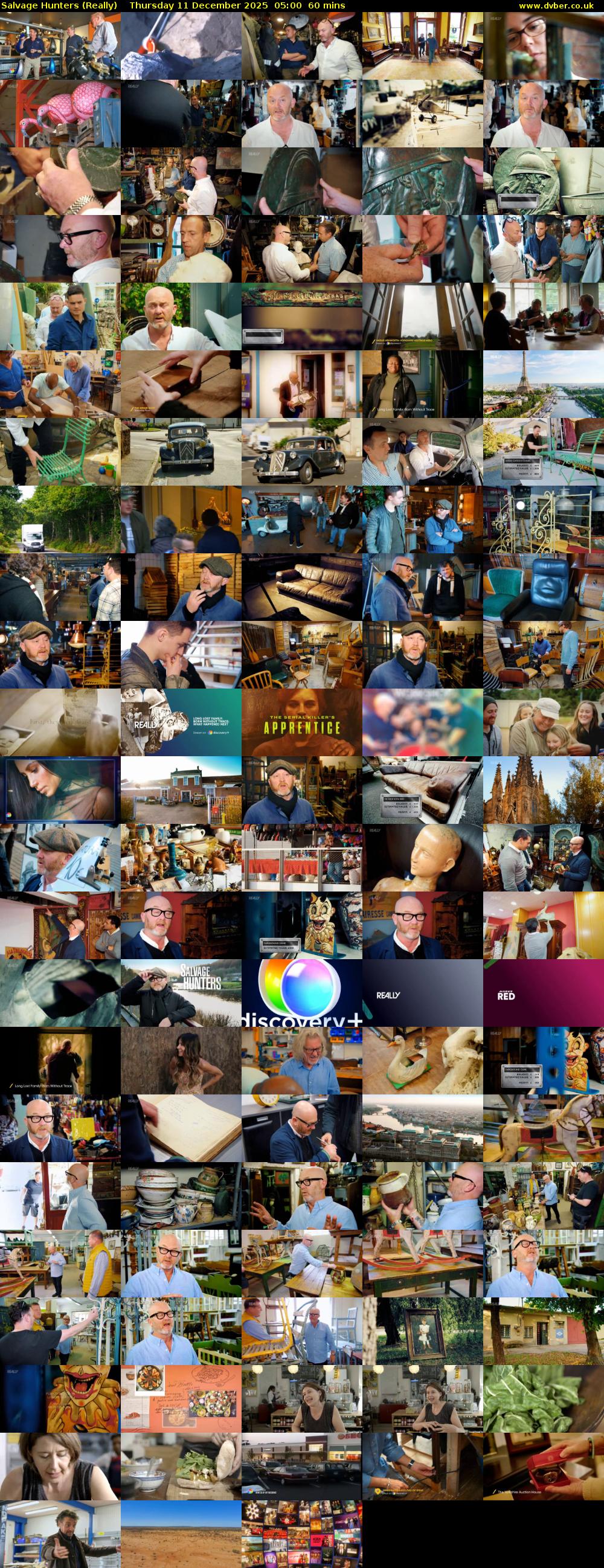 Salvage Hunters (Really) Thursday 11 December 2025 05:00 - 06:00