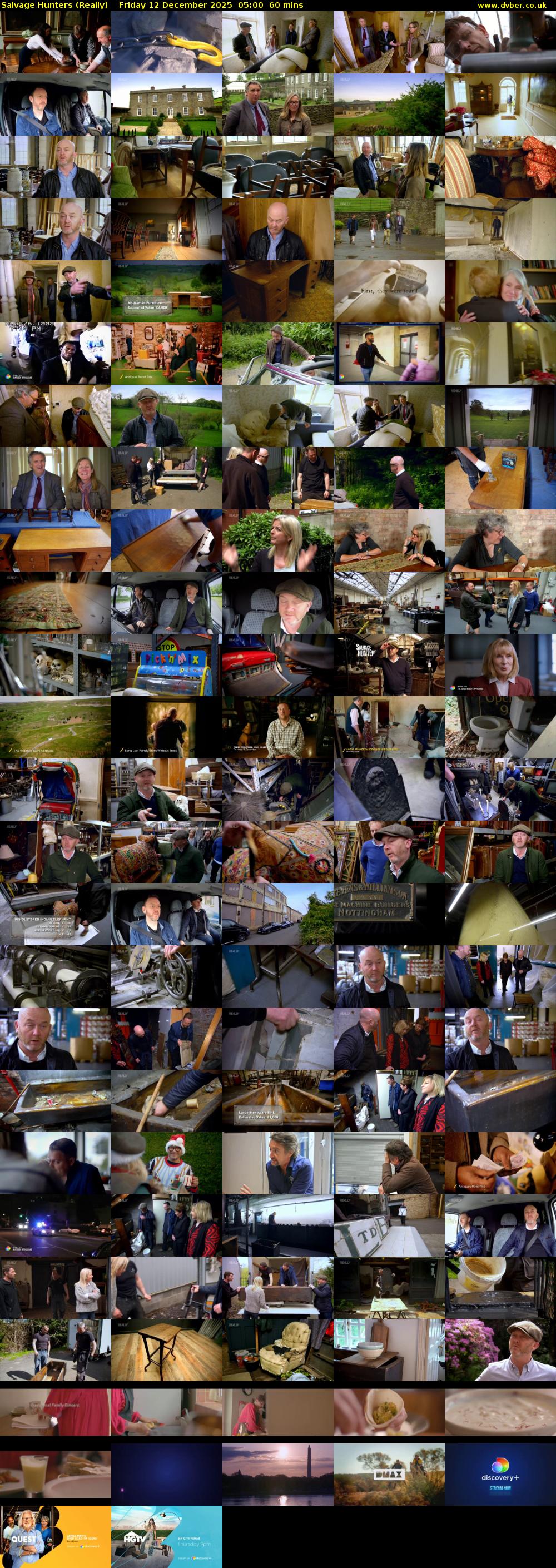 Salvage Hunters (Really) Friday 12 December 2025 05:00 - 06:00