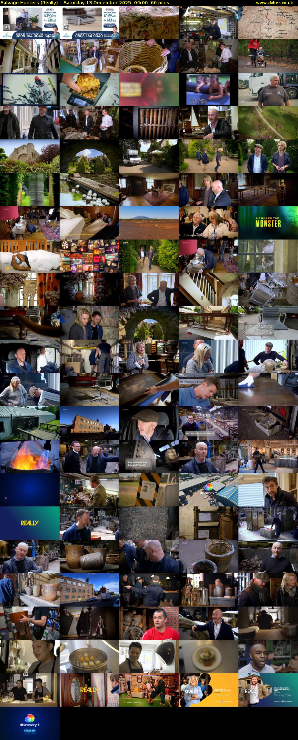 Salvage Hunters (Really) Saturday 13 December 2025 04:00 - 05:00