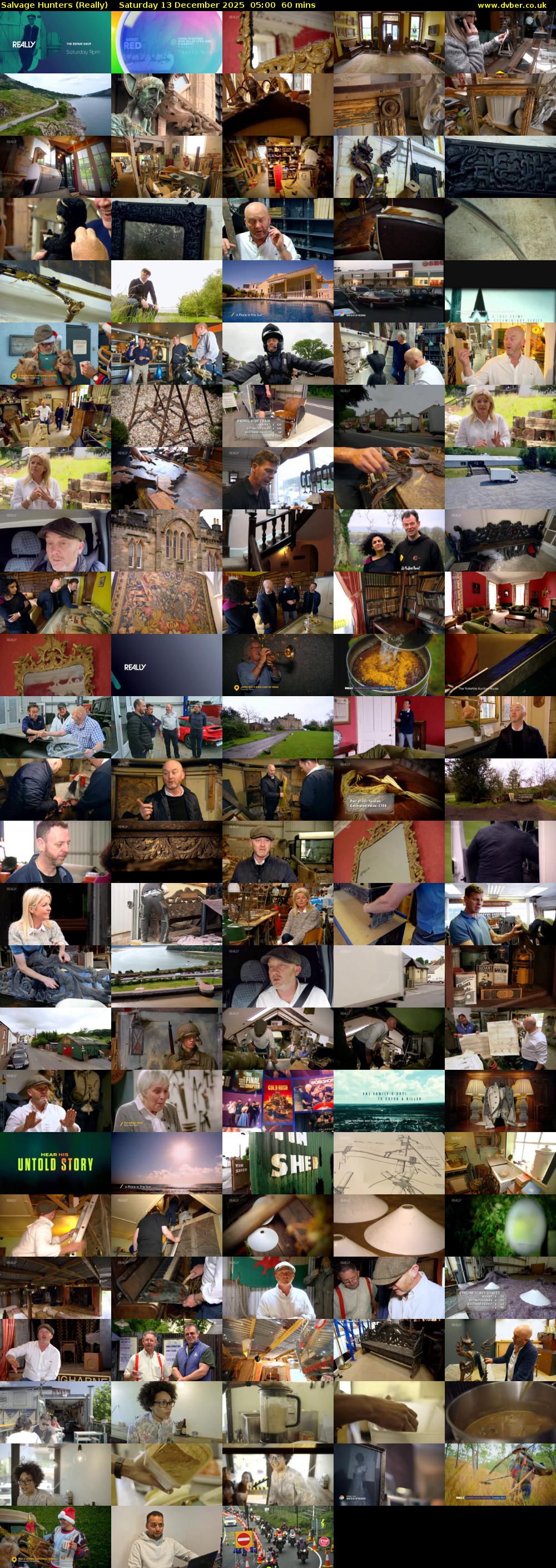 Salvage Hunters (Really) Saturday 13 December 2025 05:00 - 06:00