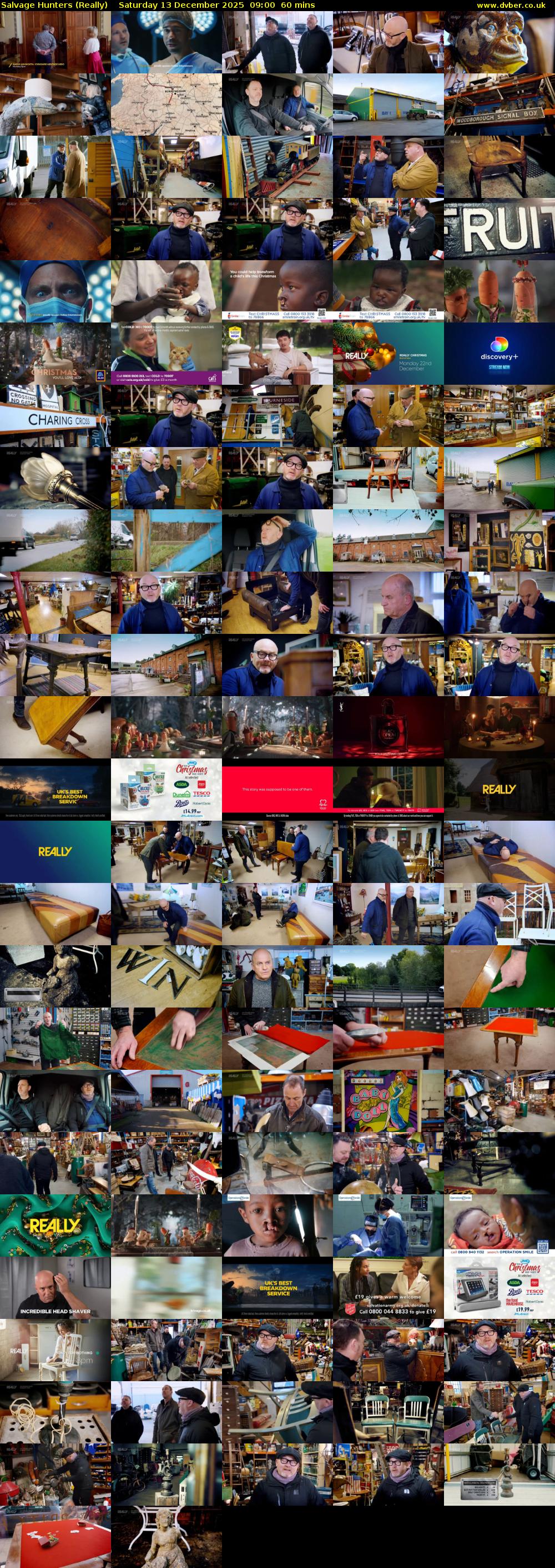 Salvage Hunters (Really) Saturday 13 December 2025 09:00 - 10:00