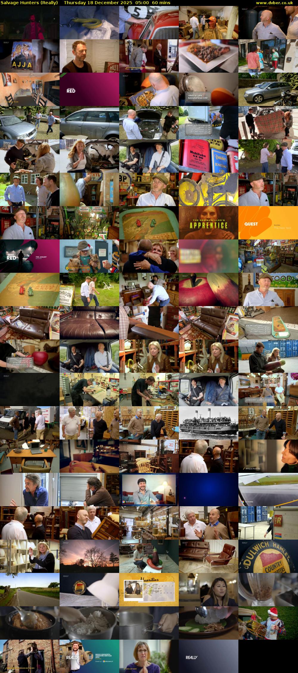 Salvage Hunters (Really) Thursday 18 December 2025 05:00 - 06:00