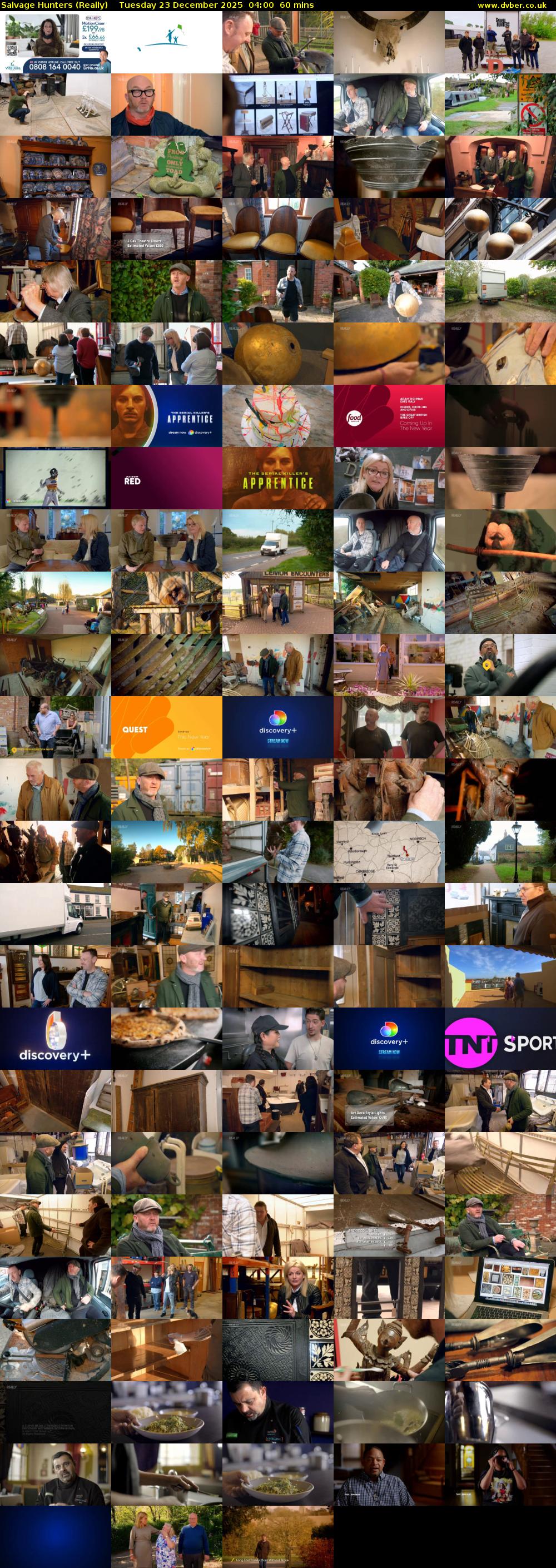 Salvage Hunters (Really) Tuesday 23 December 2025 04:00 - 05:00