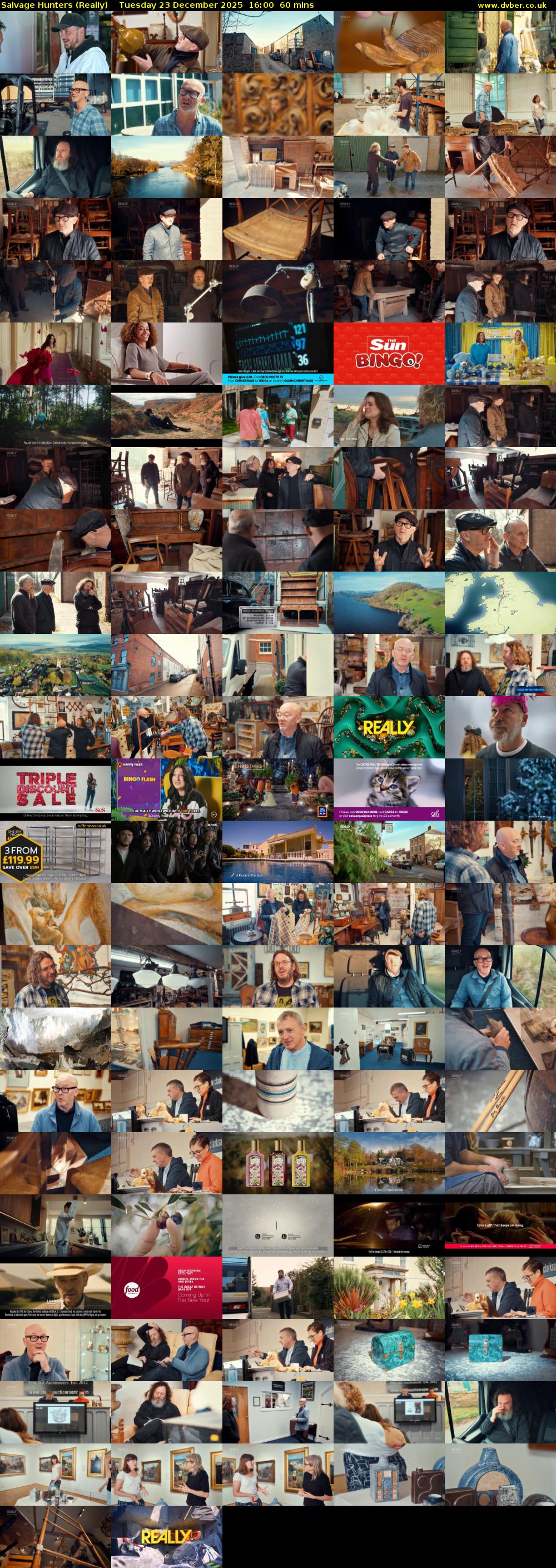 Salvage Hunters (Really) Tuesday 23 December 2025 16:00 - 17:00