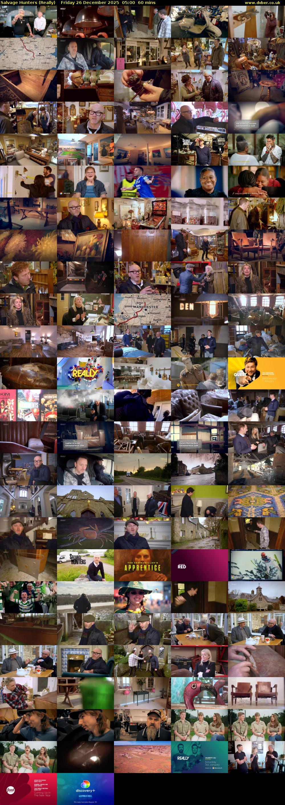Salvage Hunters (Really) Friday 26 December 2025 05:00 - 06:00