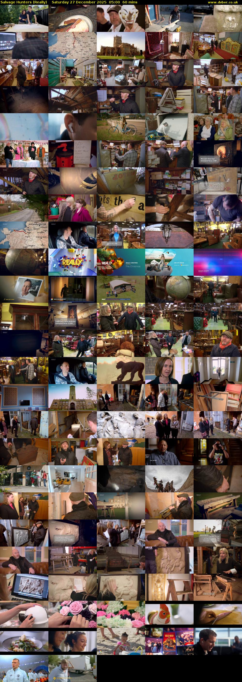 Salvage Hunters (Really) Saturday 27 December 2025 05:00 - 06:00