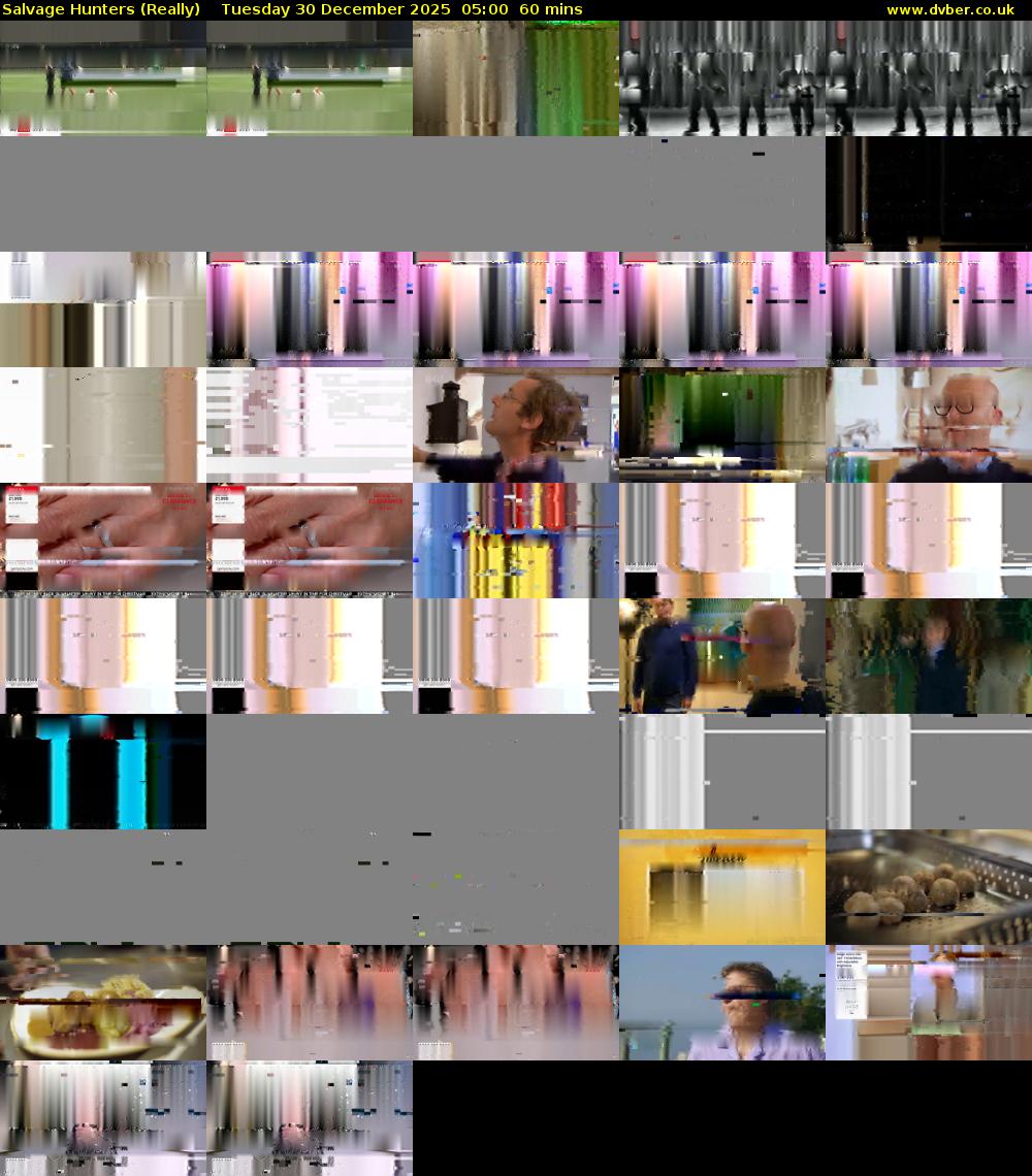 Salvage Hunters (Really) Tuesday 30 December 2025 05:00 - 06:00